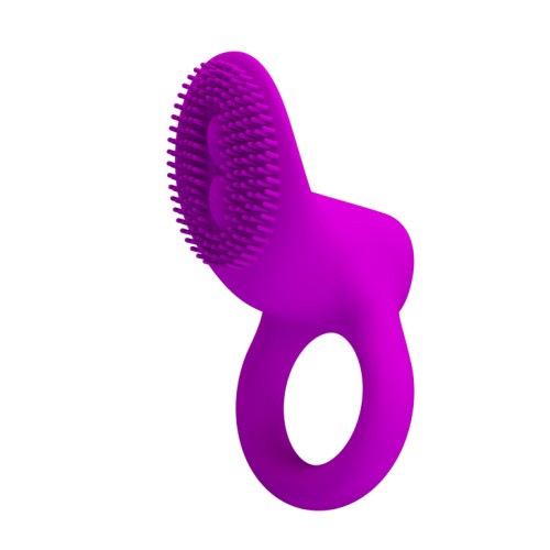 Pretty Love Cobra Penis Ring Vibrating Purple - Віброкільце, 7,6 см (фіолетовий) - купити в Києві, Україні