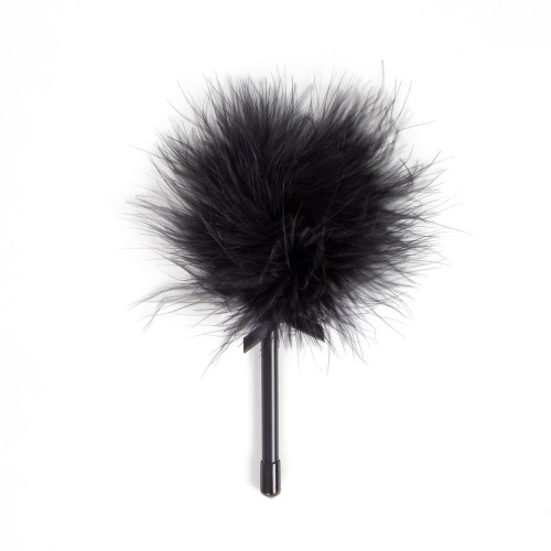 Мини щекоталка с перышком Secret Play Mini Black Feather Tickler