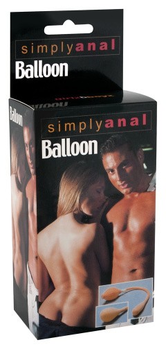 Orion Simply Anal Balloon - Анальная пробка, 9х1.8 см (телесный)