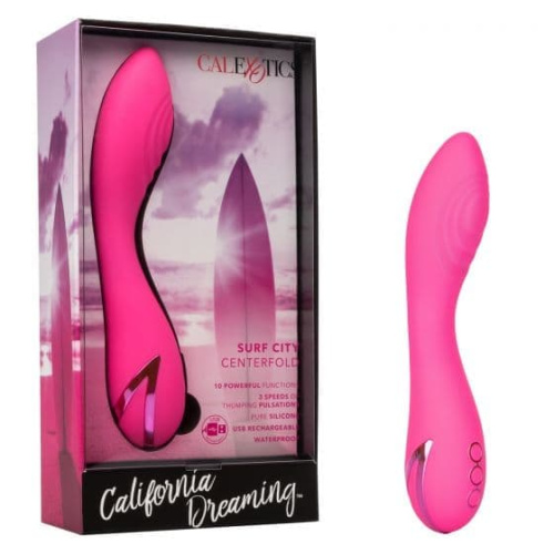 CalExotics California Dreaming Surf City Centerfold - вибратор для точки G, 16х3,75 см