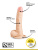 Браззерс - реалистичный фаллос на присоске, 16.5х4 см