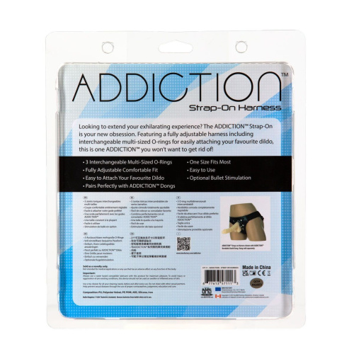 Трусики для страпона Addiction Strap-On Harness, One Size