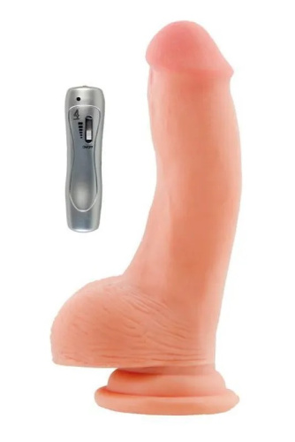 RealStick Elite - Suction cup based vibrator - Реалистичный вибратор, 15х4 см