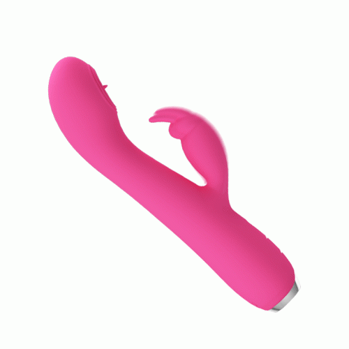 Pretty Love Rachel Licking Vibrator - вибратор-кролик с имитацией оральных ласк, 19.9х3.5 см