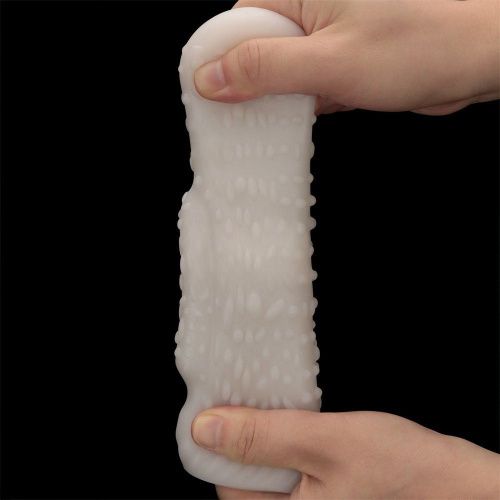 Мастурбатор LoveToy Knights Ring Vibrating Dual Purpose Sleeve-Drip
