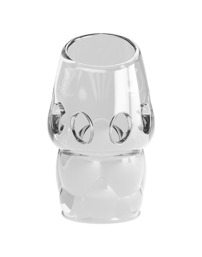 Насадка на член Pretty Love Oskar Penis Thicker Transparent, 6,4 см (прозорий) - купити в Києві, Україні