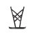 Bijoux Indiscrets MAZE - Cross Cleavage Harness - Портупея, OS (чёрный) Bijoux Indiscrets MAZE - Cross Cleavage Harness - Портупея, OS (чёрный)
