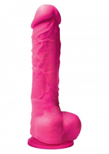 Фаллоимитатор Colours Pleasures, 17,8х3,8 см (розовый)