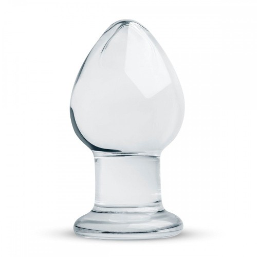 Gildo Glass Buttplug No. 26 стеклянная анальная пробка, 9х4.5 см