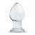 Gildo Glass Buttplug No. 26 стеклянная анальная пробка, 9х4.5 см Gildo Glass Buttplug No. 26 стеклянная анальная пробка, 9х4.5 см