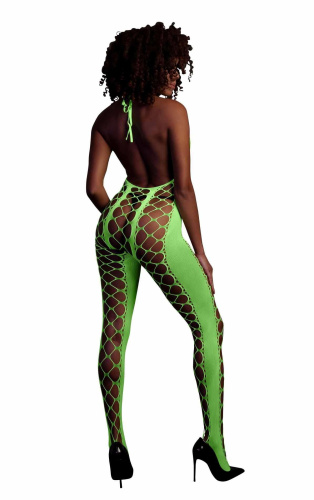 Бодистокинг Ouch! Bodystocking With Halterneck, XS/XL