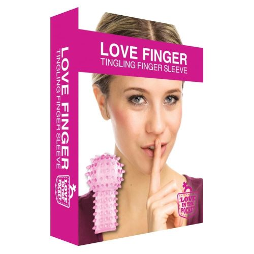 Love in the Pocket Love Finger Tingling - Насадка на палец, 7х3 см
