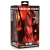 Creature Cocks Hell Kiss Twisted Tongues Silicone - фантазийный фаллоимитатор в виде языка монстра, 18.8х5.6 см (чёрный с красным)