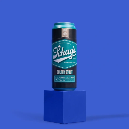 Schag's by Blush Sultry Stout - самосмазывающийся мастурбатор в банке, 19,7 см