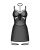 Бебі-дол Obsessive Arrowel Black chemise S/M - купити в Україні | Секс шоп SEX-SHOP.ua