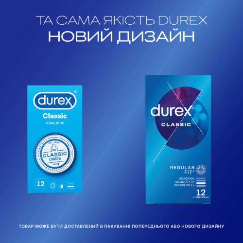 Durex №12 Classic, 12 шт