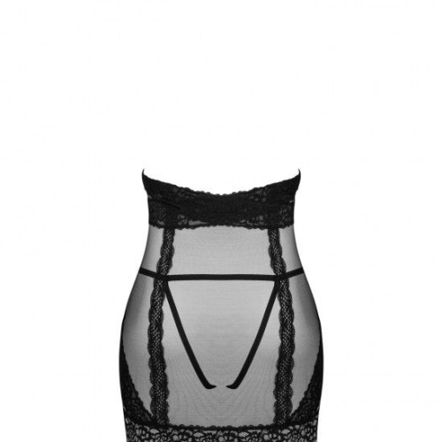 Obsessive Lacrisia chemise - Сорочка эротическая, XL/2XL
