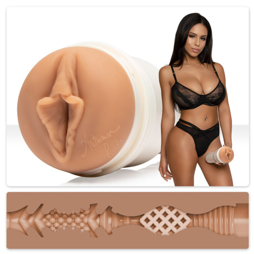 Fleshlight Girls: Autumn Falls - Cream, мастурбатор зі зліпком вагіни, 24х7 см - купити в Києві, Україні