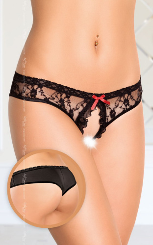 SoftLine Panties 2418 Женские трусики, S/M (черный)