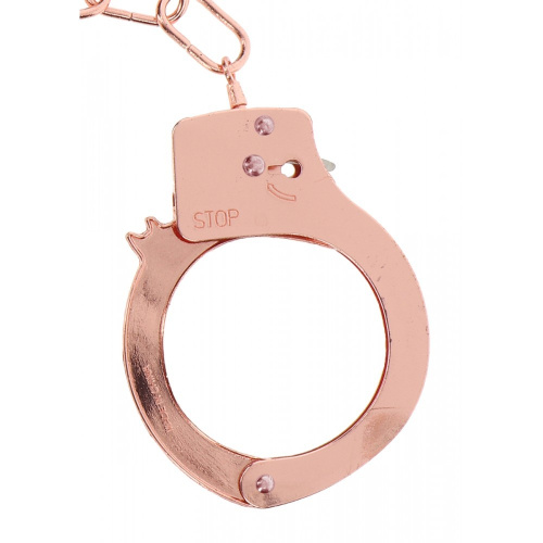 Toy Joy Rose Gold Fun Cuffs - Наручники металлические (розовое золото)