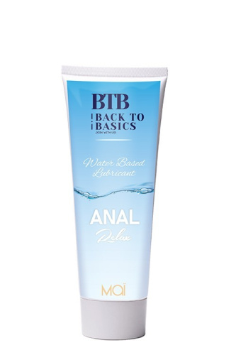 MAI BTB Anal Relax анальная смазка на водной основе, 75 мл