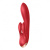 Satisfyer Double Flex - Вибратор-кролик с тремя моторчиками, 20.1х4.6 см (красный)