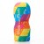 Tenga Original Vacuum Cup Rainbow Unite with Pride - Мастурбатор, 15х4.5 см (разноцветный)