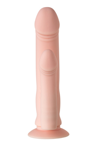  Двойной фаллоимитатор Toyfa A-Toys, 19 см
