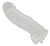 Orion Crystal Skin Penis Sleeve - Насадка на член +5 см (прозорий) - купити в Києві, Україні
