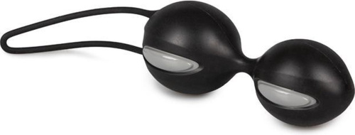 Fun Factory Smartballs Duo Вагінальні кульки, 9.5х3. 6 см (чорний з сірим) - купити в Києві, Україні
