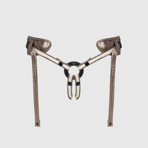 Трусы для страпона Strap-On-Me Leatherette HARNESS DESIROUS - NEW DESIGN