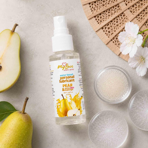 2в1 лубрикант и массажный гель - MyLove Aroma Series Intim&Massage Pear, 50 мл