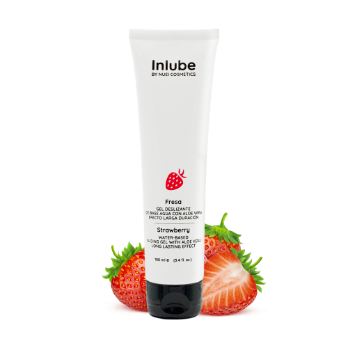 Лубрикант на водной основе Nuei Inlube, 100 мл (клубника)