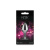 Анальная пробка NS Novelties Rear Assets - Silver/Pink Gem, S