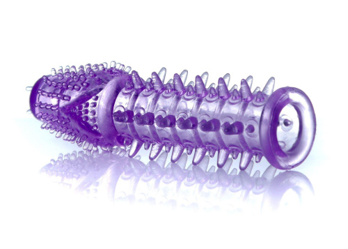 Boss Penis Sleeve Purple - Насадка на пенис, 13,5 см (фиолетовый)