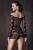 Кружевное мини платье Anais Lynette  (XXL)