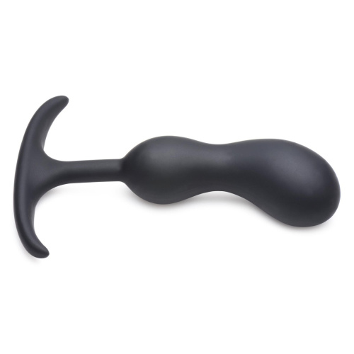 HH Comfort Plugs M Prostate Plug - Массажер простаты, 16,2 см (черный)