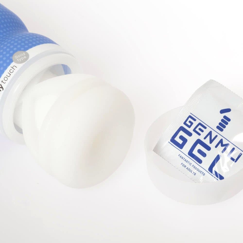 Genmu Fleshy-Blue - мастурбатор, 15.8х6.7 см