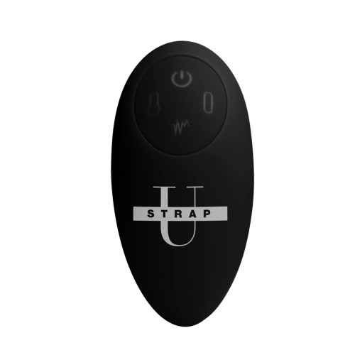 Strap U - World's 1st Remote Control Inflatable Ergo-Fit Strapless Strap-On - безремневой страпон,(телесный) 14.6х3.8см