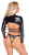 Боди с ремешками Bad Kitty Bondage Body, S