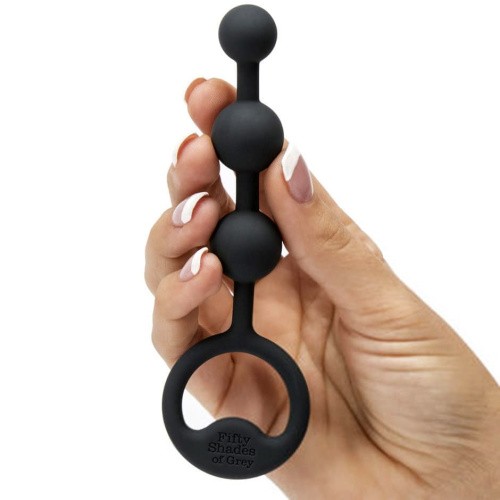 Анальные бусы Fifty Shades of Grey, Carnal Bliss Anal Beads, 7х3 см