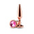 Анальная пробка NS Novelties Rear Assets Tapered Rose Gold, M