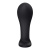 Fun Factory Bootie Large - анальная пробка унисекс, 9.5х4.1 см (черный)