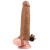 LoveToy Pleasure X Tender Vibrating Penis Sleeve Brown Add 2 - Насадка на член, 19х4.7 см LoveToy Pleasure X Tender Vibrating Penis Sleeve Brown Add 2 - Насадка на член, 19х4.7 см