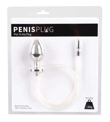 Симулятор уретри з анальною пробкою Penis Plug Piss to Ass - купити в Україні | Секс шоп SEX-SHOP.ua