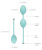 Pillow Talk Frisky Teal - роскошные вагинальные шарики с кристаллом, 3,2 см. Pillow Talk Frisky Teal - роскошные вагинальные шарики с кристаллом, 3,2 см.