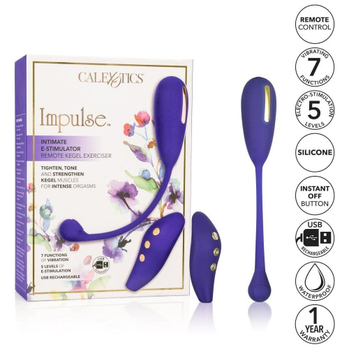 CalExotics Impulse EStim Remote Kegel Exerciser-віброяйцо тренажер Кегеля - купити в Києві, Україні