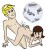 Dice Sex-Positions – гральний кубик для сексу (білий) - купити в Києві, Україні