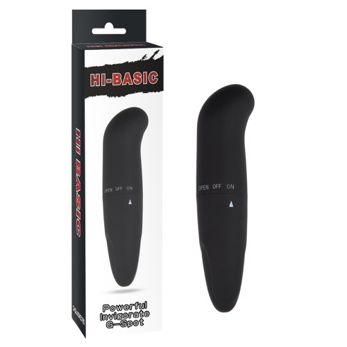 Hi-Basic Powerful Invigorate G-Spot - Стимулятор точки G, 12,5 см (черный)