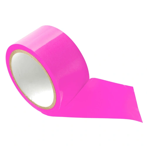 Frisky Bondage Tape Pink - Самоклеющаяся бондажная лента, 19,8 м (розовый)
